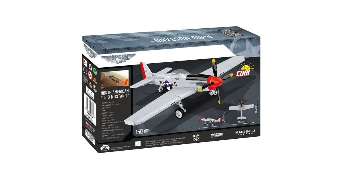 COBIP-51D Mustang Constructiespeelgoed  (Schaal 1:48)