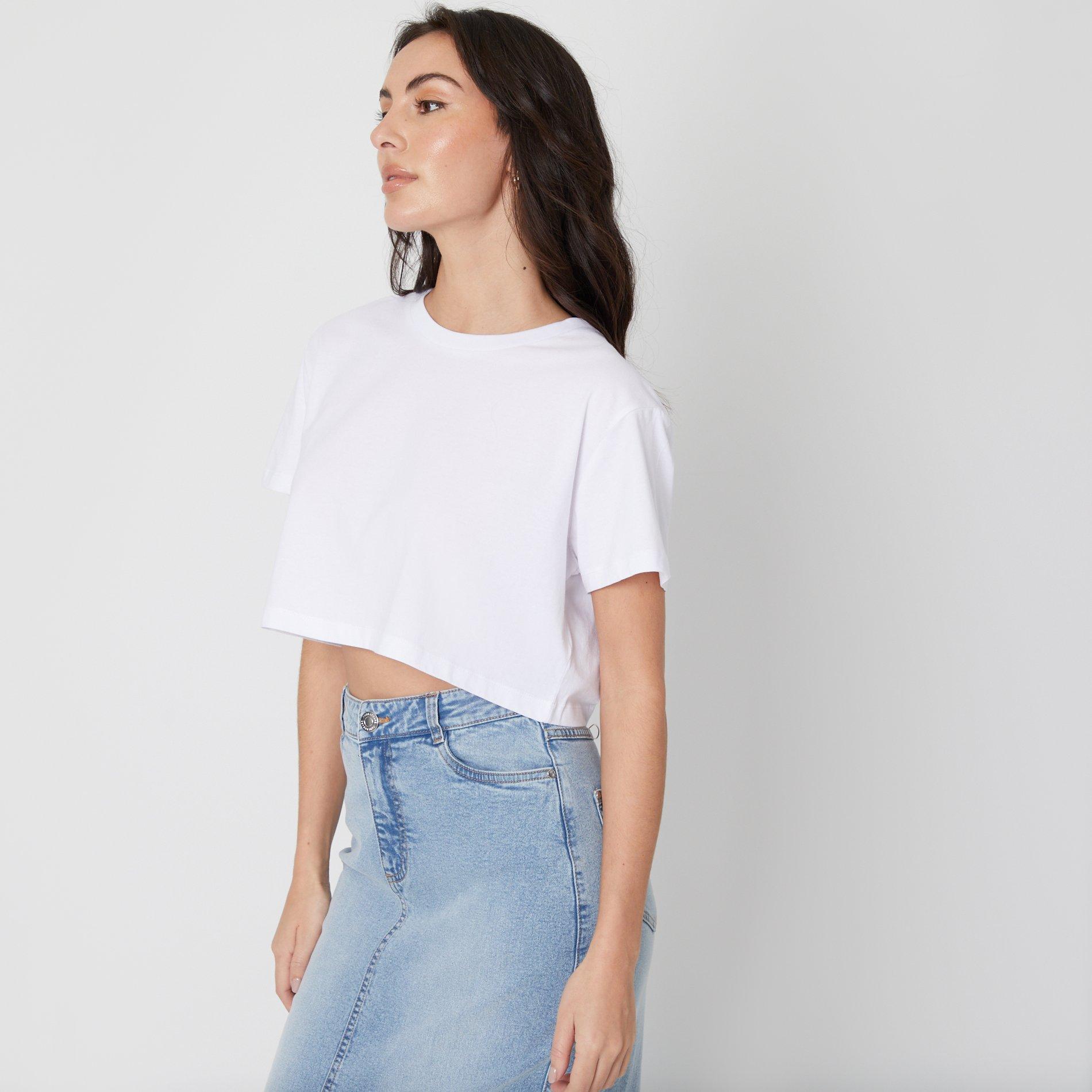 Be You Ladies Cropped Tee