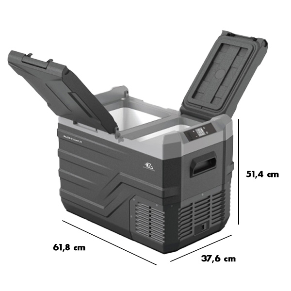Glacière 39L à compression 12/24V EZA Blizz-E Dual
