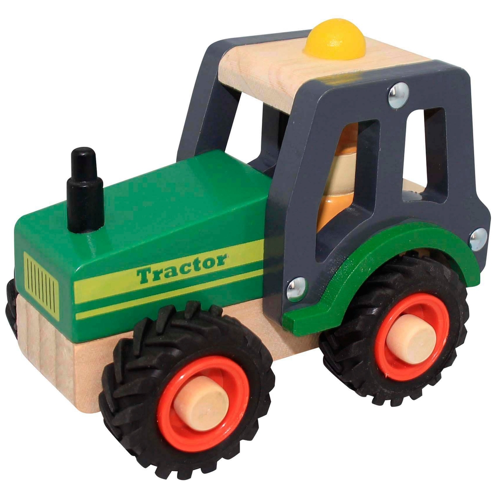 Eichhörnchen-Spielzeugfahrzeug aus Holz – Sortiment