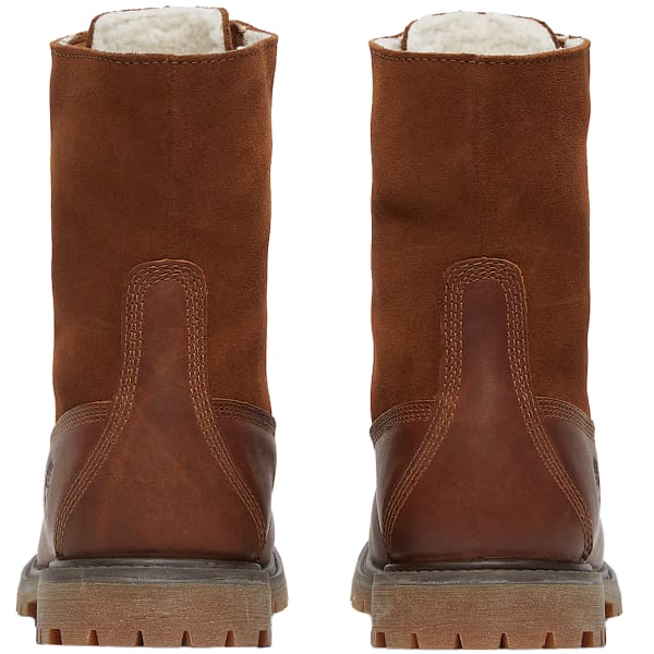 Après ski TIMBERLAND AUTHENTIC MID WARM LINED WATERPROOF BOOT W DARK BROWN