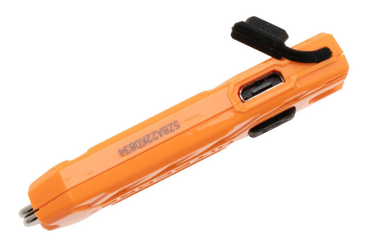 NiteCore Tube V2.0 Orange, oplaadbare LED-sleutelhangerzaklamp