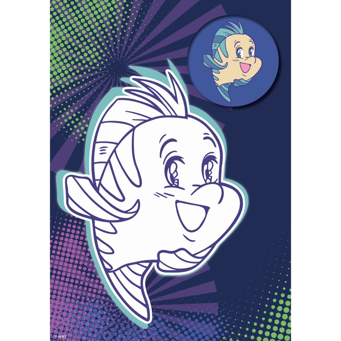 Disney Prinzessin - Mein zauberhafter Manga-Malblock - Mit Stickern