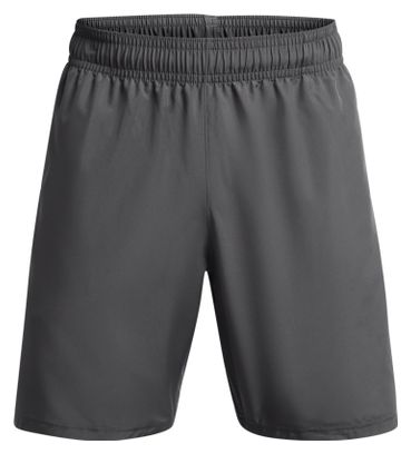 Short Under Armour Woven Wordmark Gris Homme