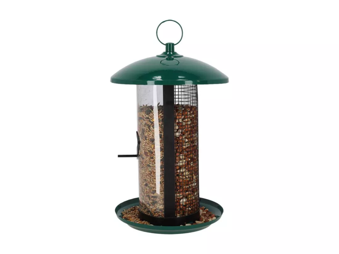 Mangoire duo XXL graines et cacahuètes pour Oiseaux
