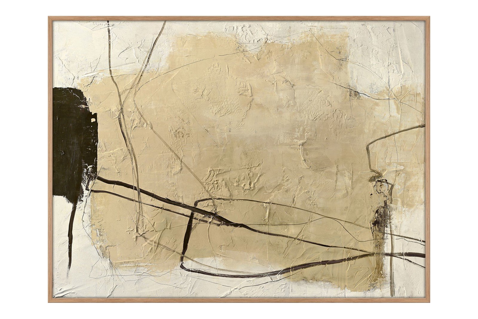 Cloudline 120x90 cm Oak Frame