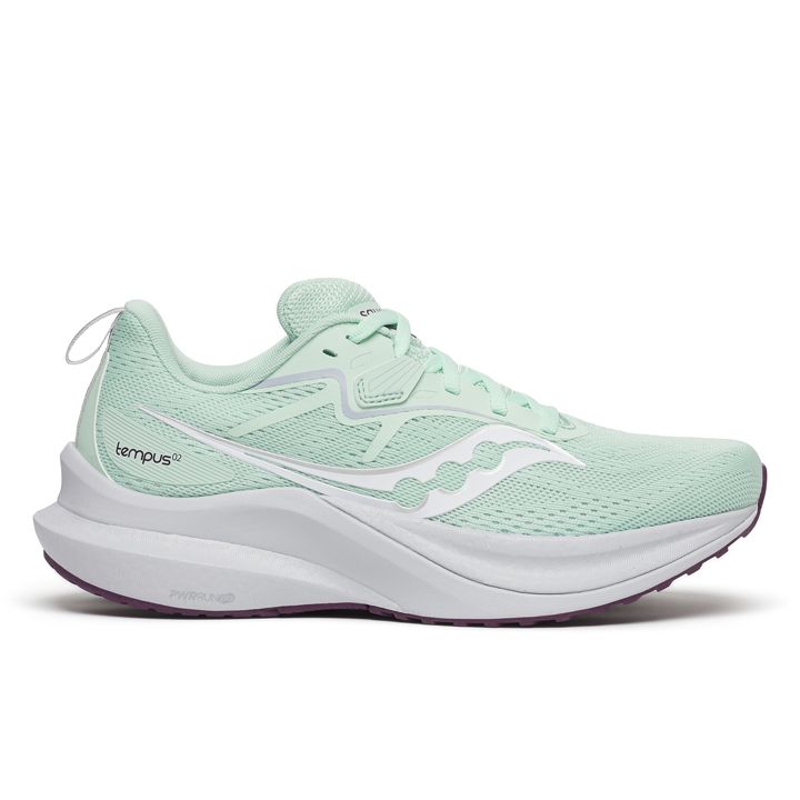 saucony tempus 2 dame 1249 10973243 jade eggplant