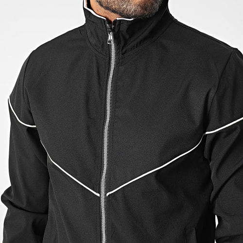 Ensemble Veste Zippée Et Pantalon Jogging XP153 Noir