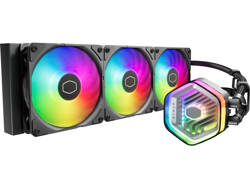 Cooler Master Wasserkühlung MasterLiquid 360 Atmos Vollständig anpassbare AIO-Flüssigkeitskühlung