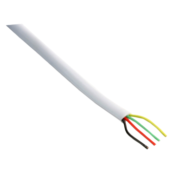 Q-Link Telefoonkabel Rond 4 x 0.5 20 Meter Wit
