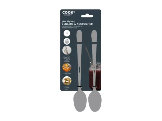Lot de 2 Cuillères à Confiture 