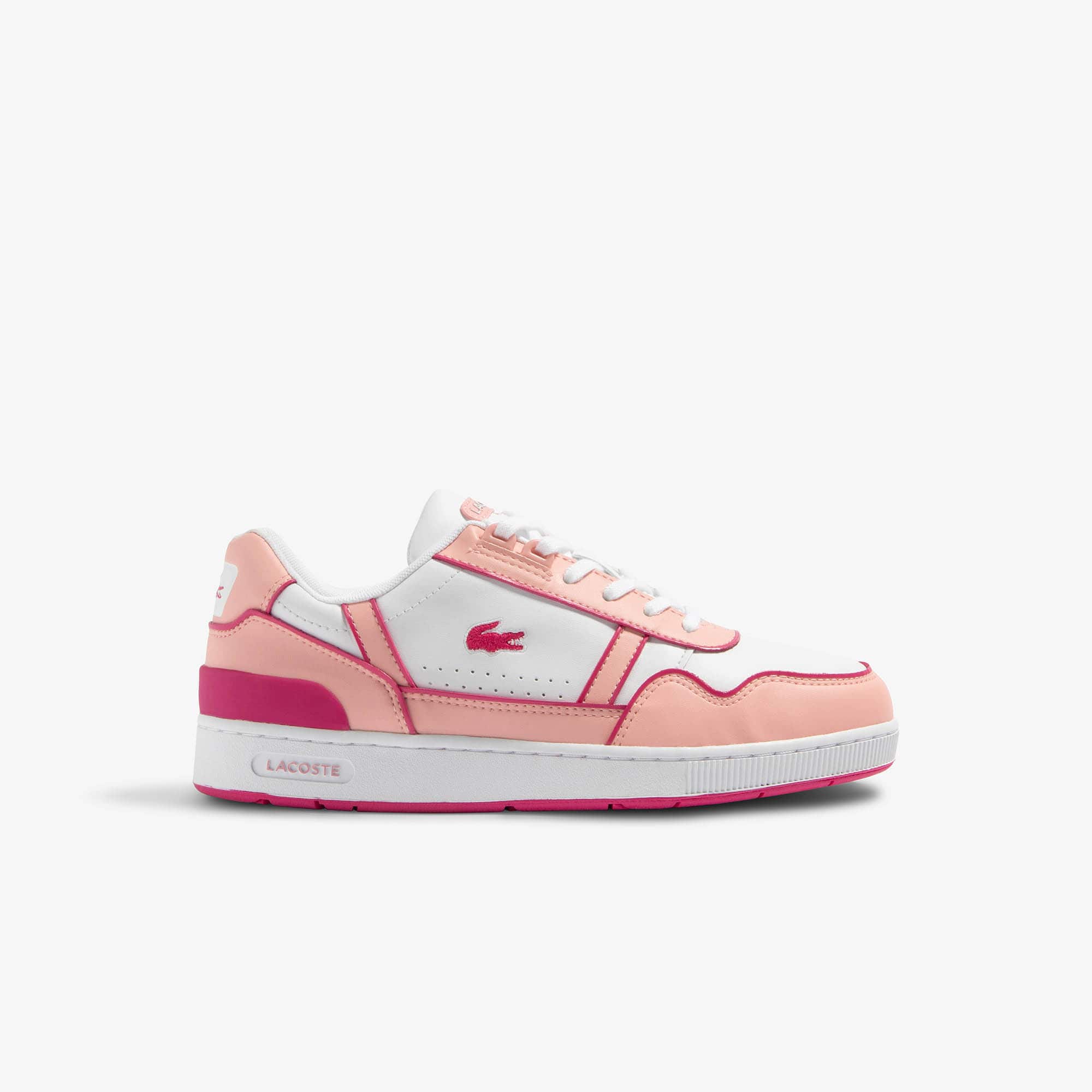 Sneakers T-Clip junior détail coloré Sneakers - Blanc - Lacoste - Enfant
