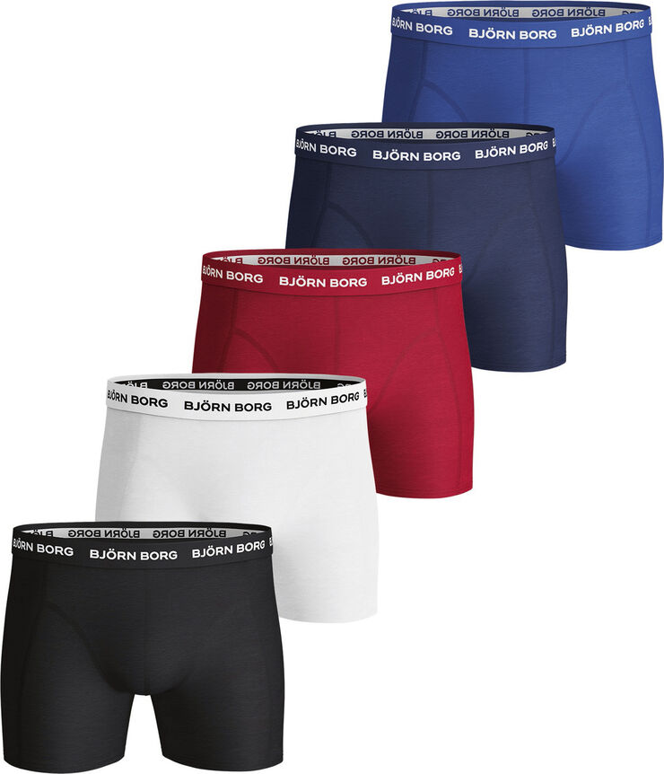 Björn Borg 5p SHORTS NOOS SOLIDS Multi