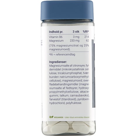 Magnesium citrat og B6 vitamin