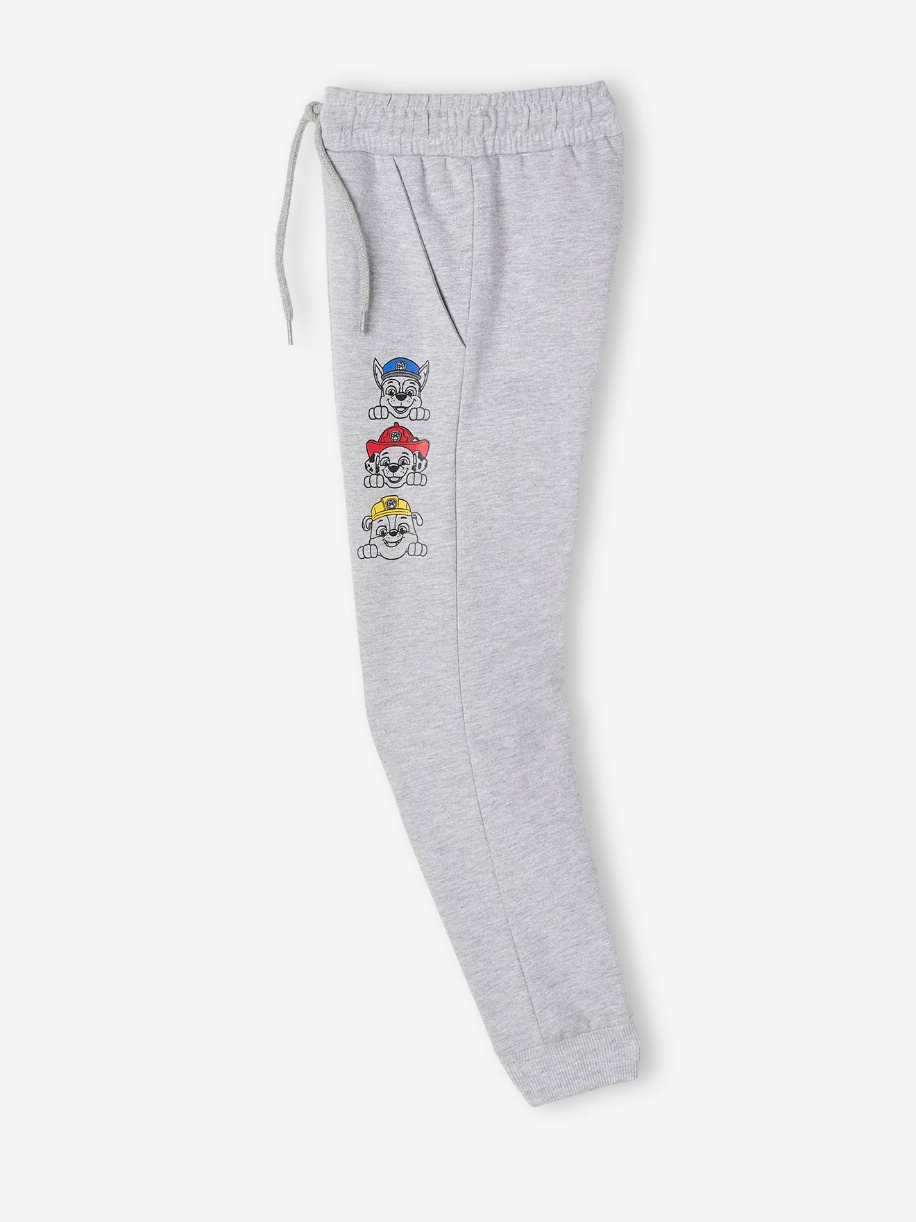 Calça de moletom infantil Paw Patrol®, cinza mesclado