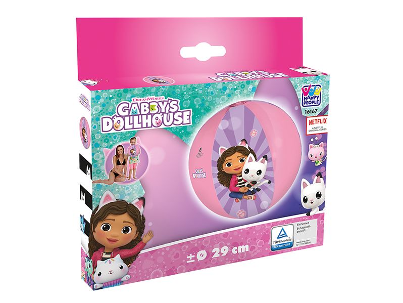 Happy People Wasserball Gabby's Dollhouse Aufblasbarer Spielball