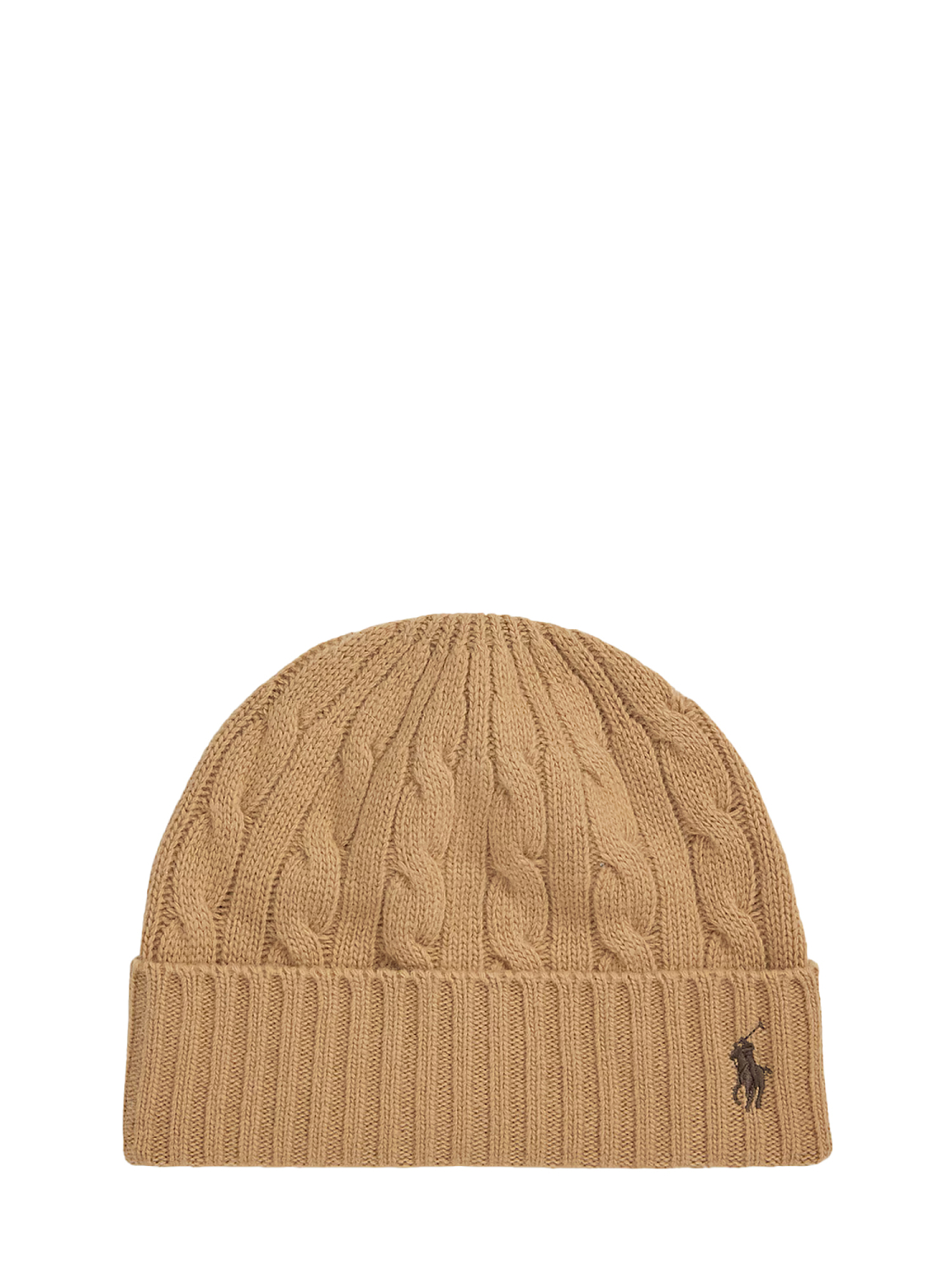 Polo Ralph Lauren Camel Wool Beanie