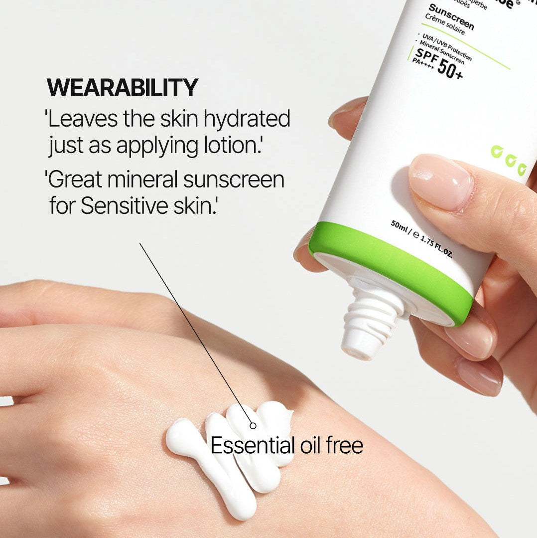 Super Soothing Cica & Aloe Sunscreen SPF50+ PA++++