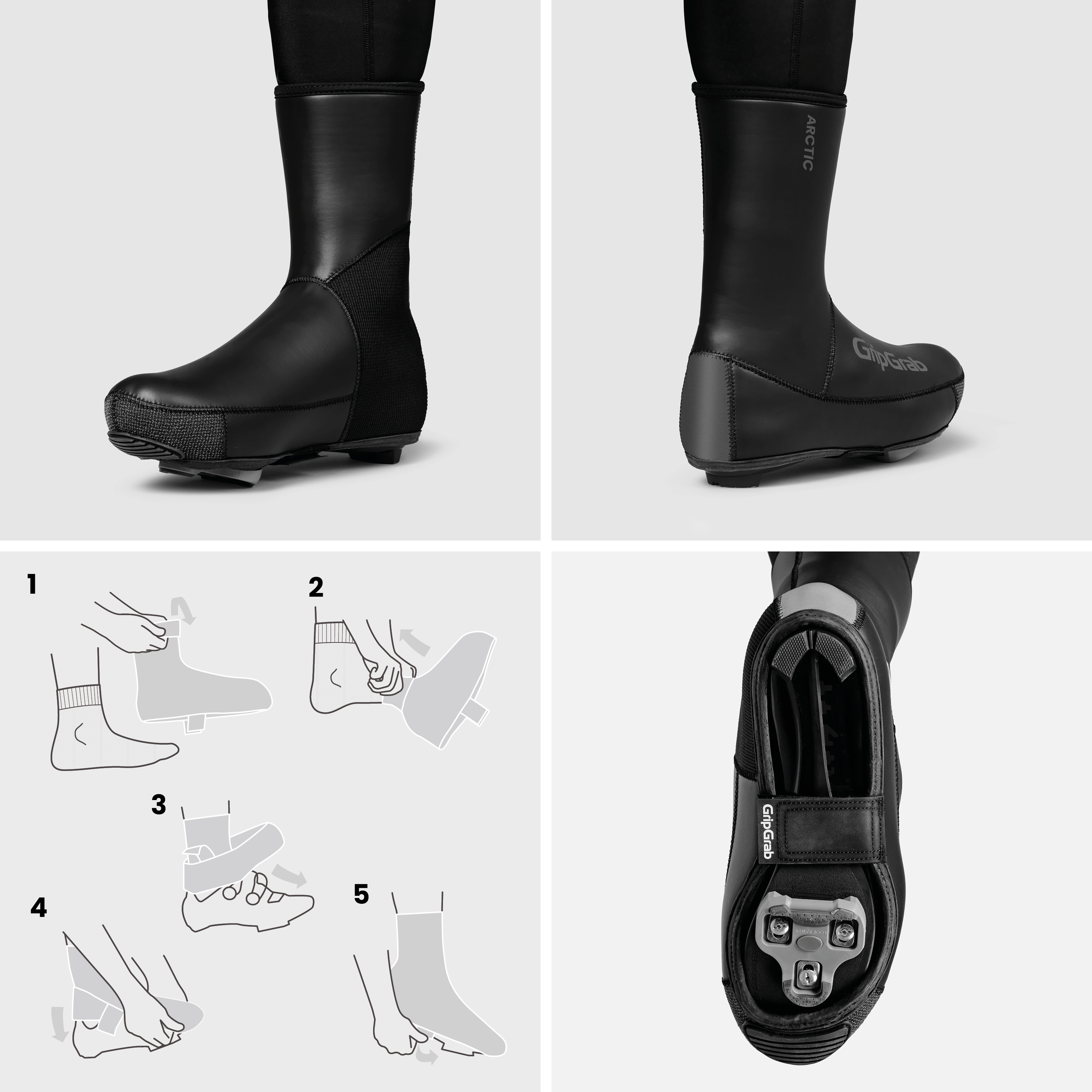 Arctic 2 Waterproof Deep Winter Gravel Shoe Cover