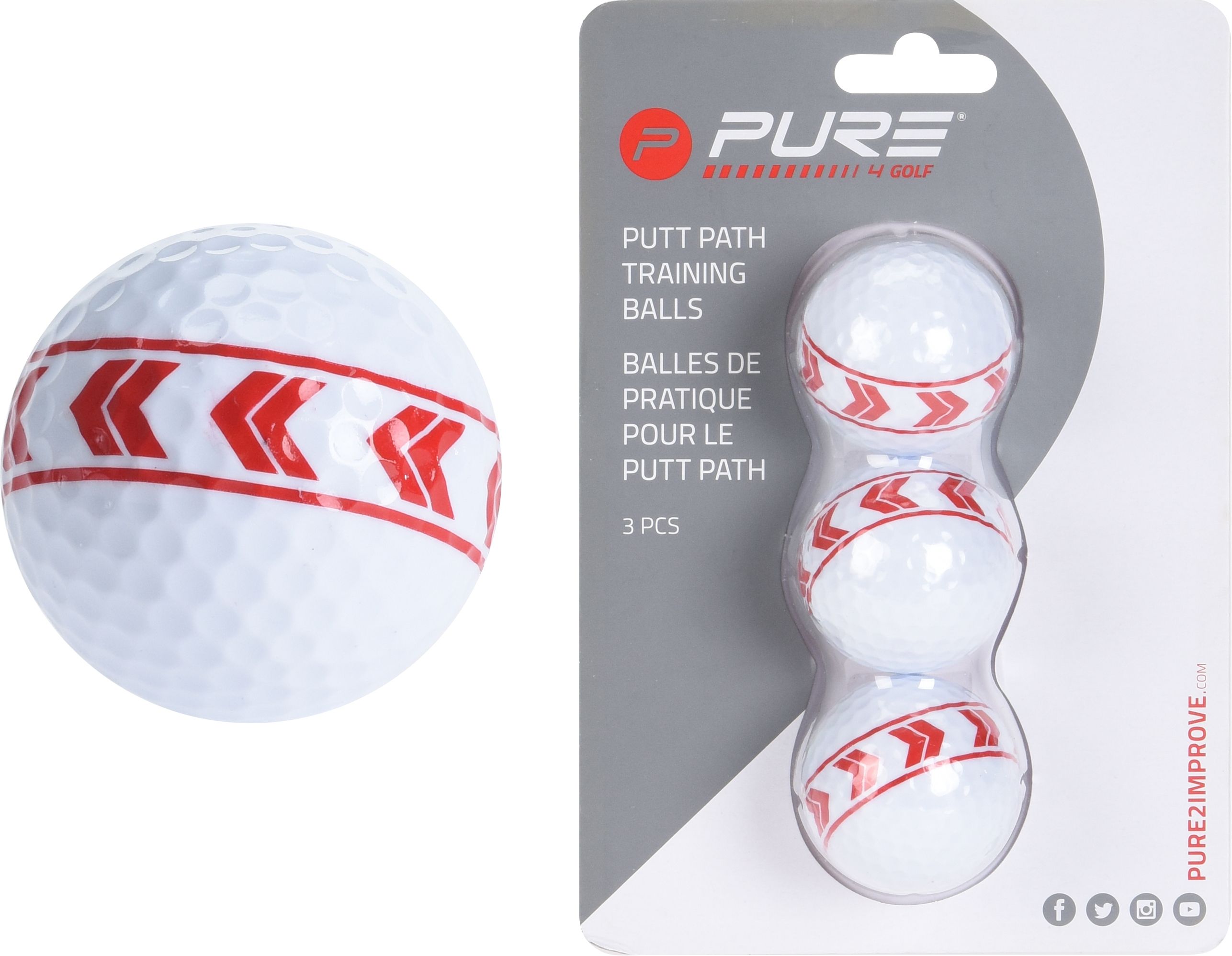 Align Golfballer 3stk