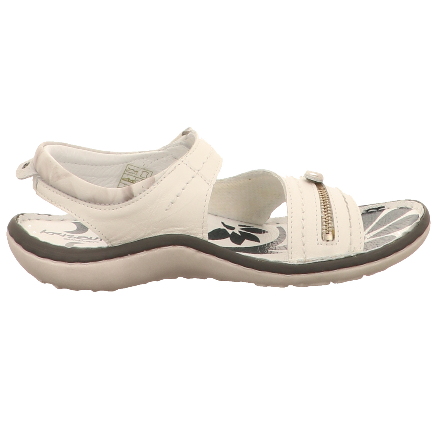 Krisbut Sandalette weiss/weiss kombi