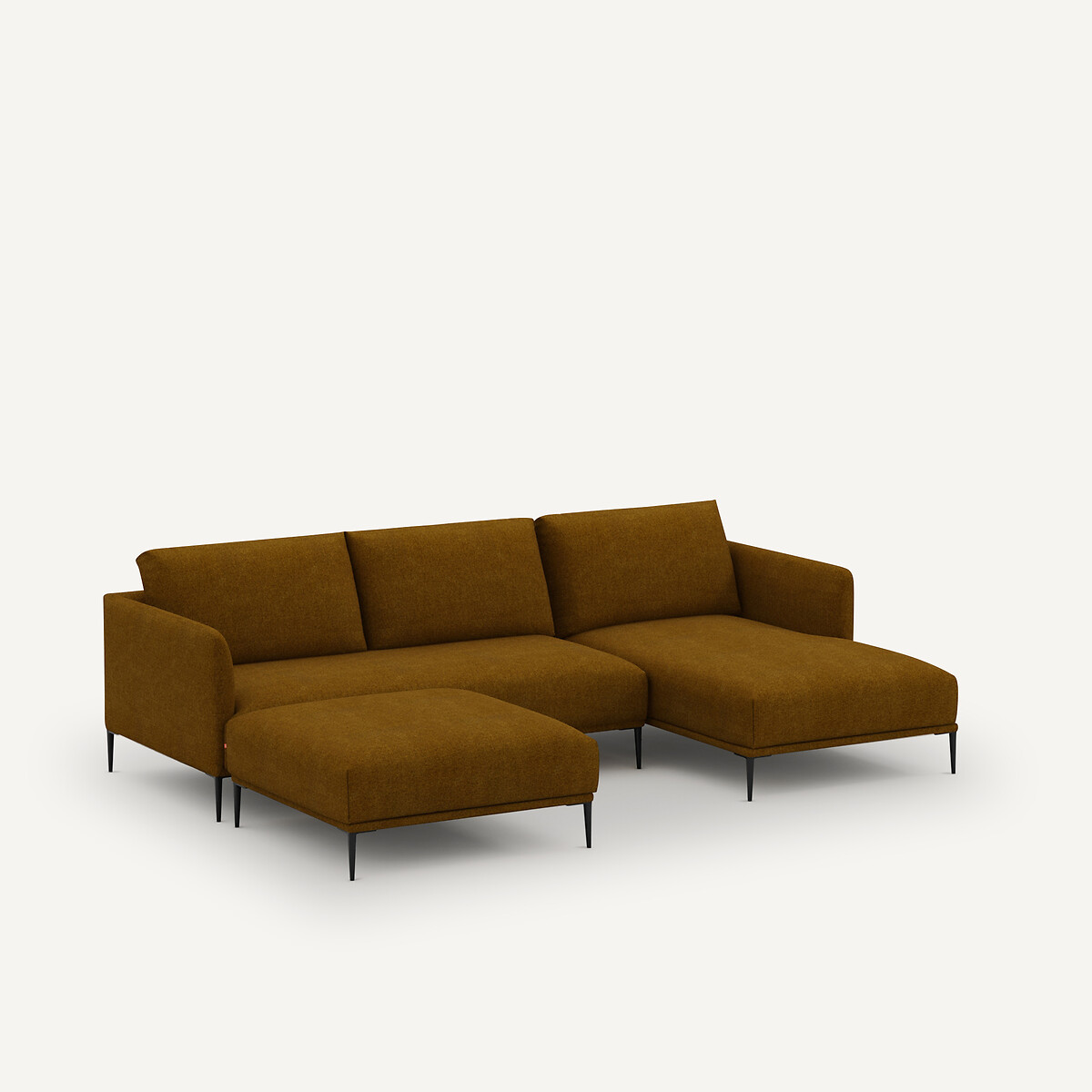 AM.PM<br>Cadeira longa trançada mêlée, design Oscar E. Gallina