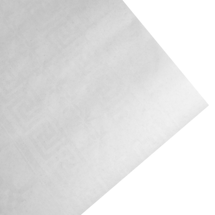 Papirdug hvid med mønster 1,2 x 8 meter
