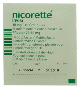 NICORETTE Invisi Patch 15mg/16h, 14 Stück