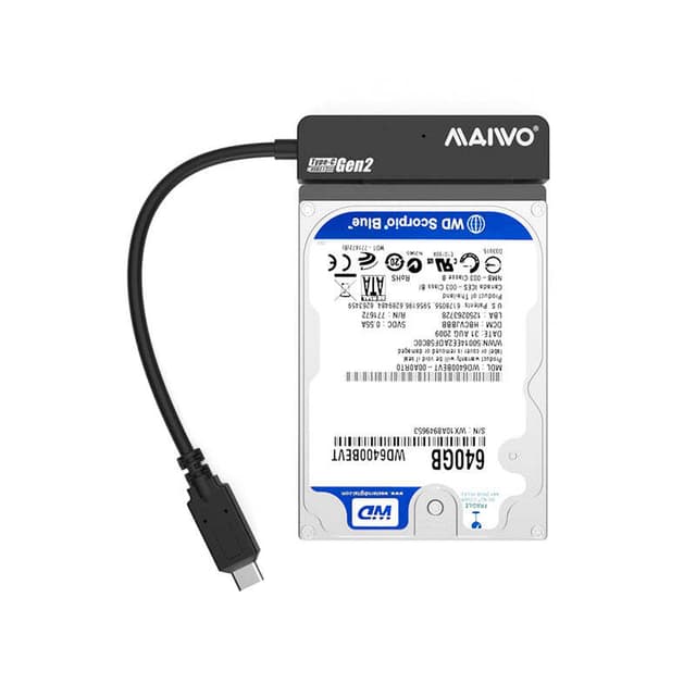 Maiwo K104AG2 10 Gbps USB3.1 Gen2 til 2,5 