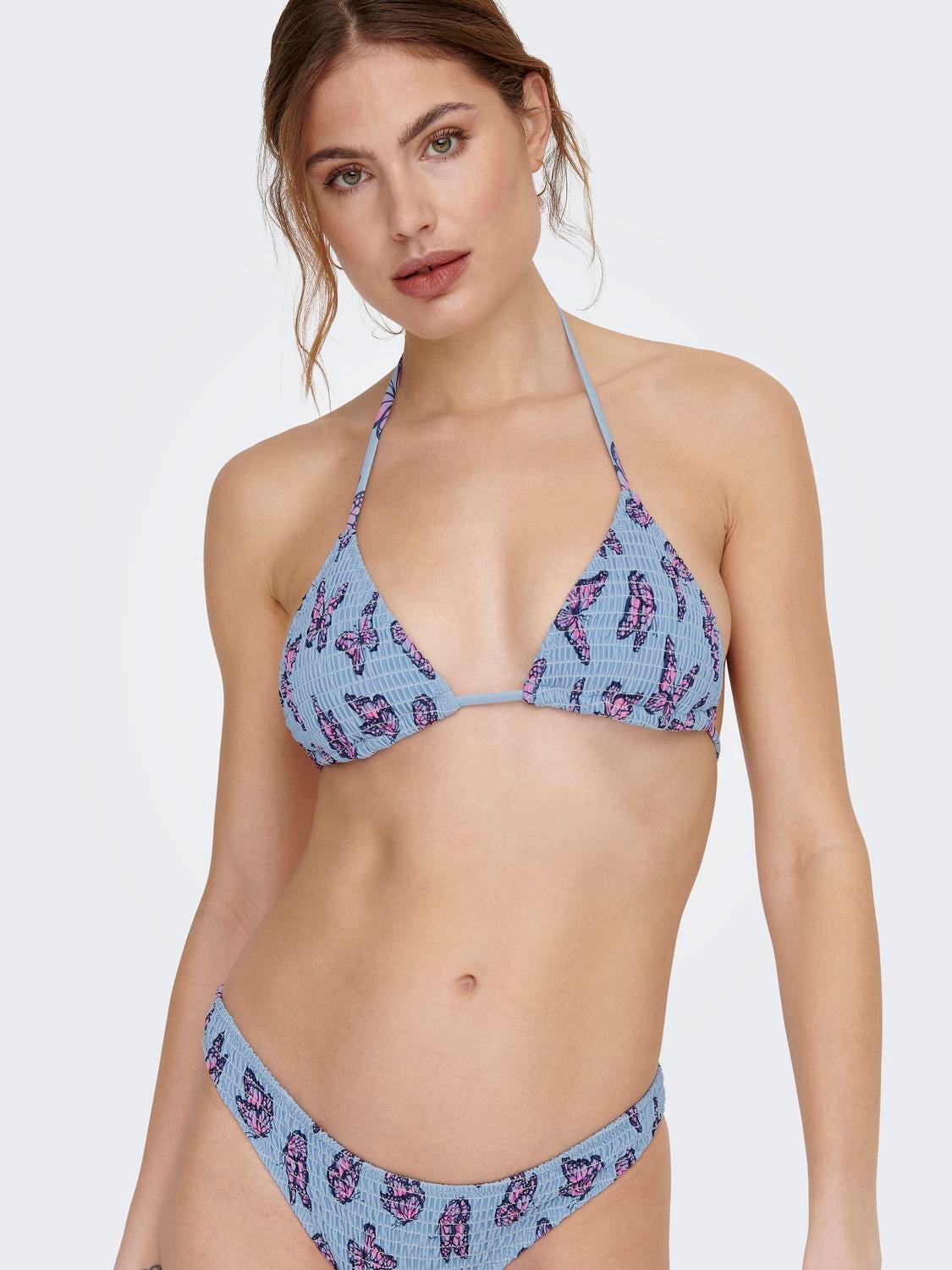 ONLSADIE Bikini-Oberteil Cashmere Blue