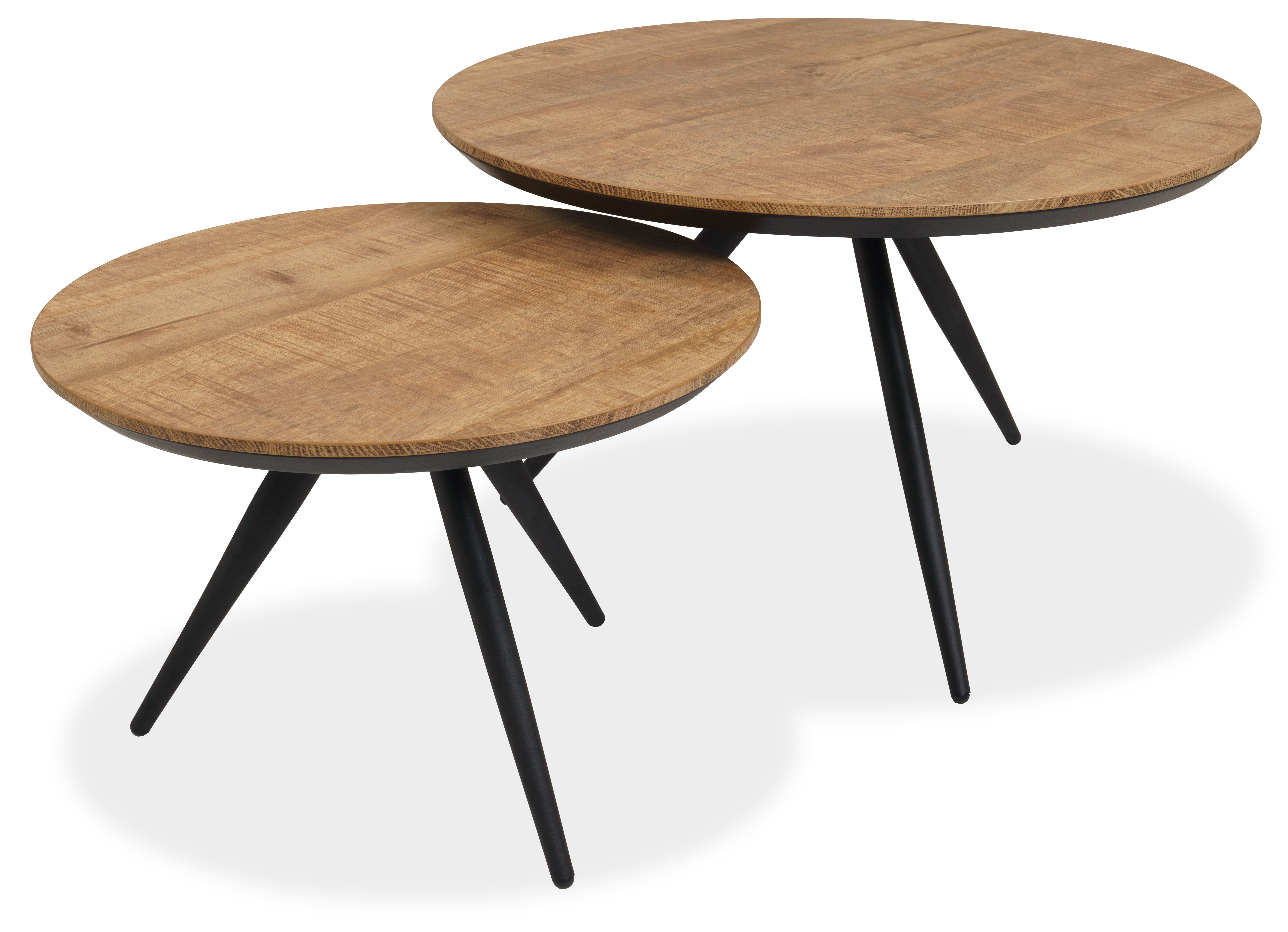 Salontafelset Hayley ⌀75  x H45.8 cm