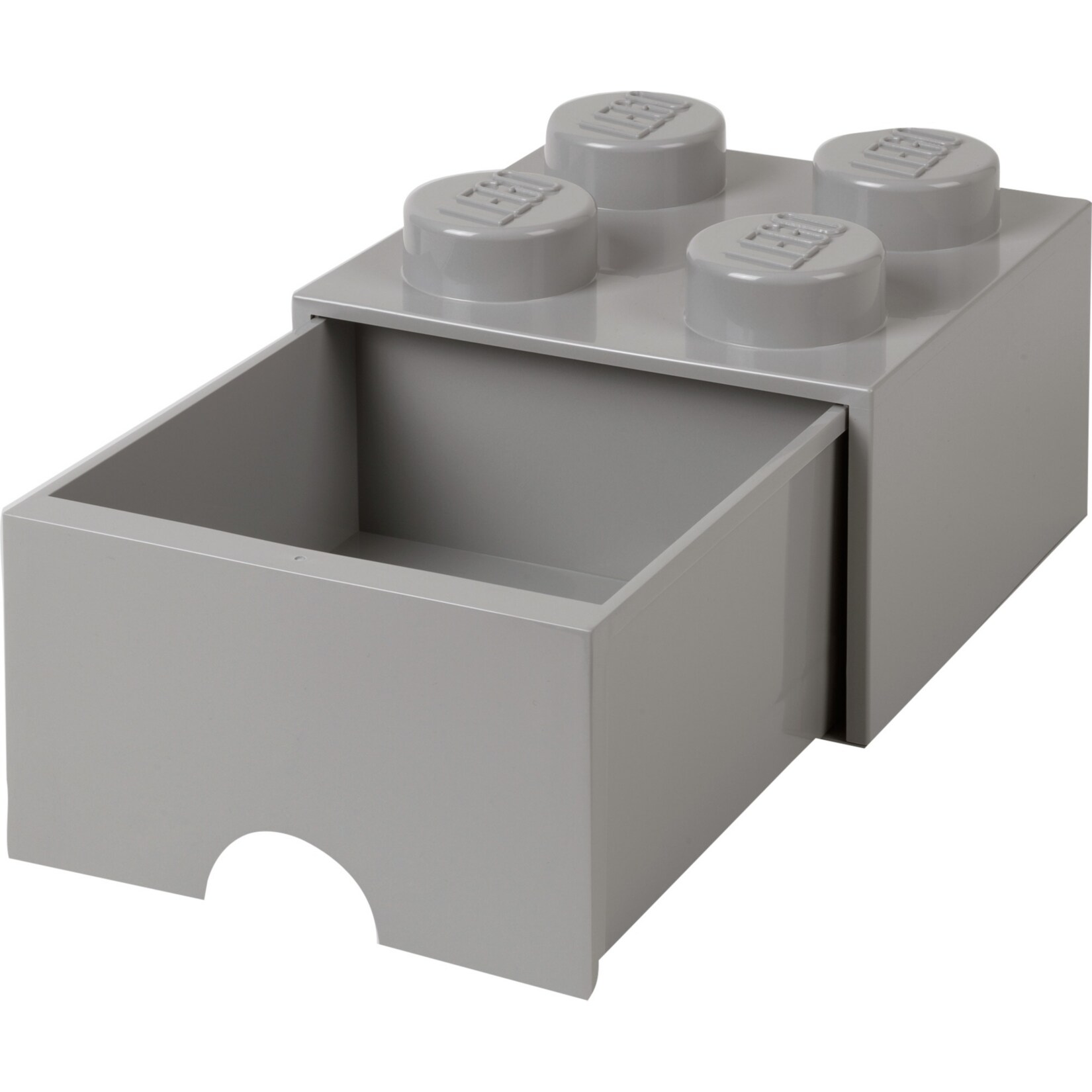 Room Copenhagen Aufbewahrungsbox LEGO Brick Drawer 4 grau