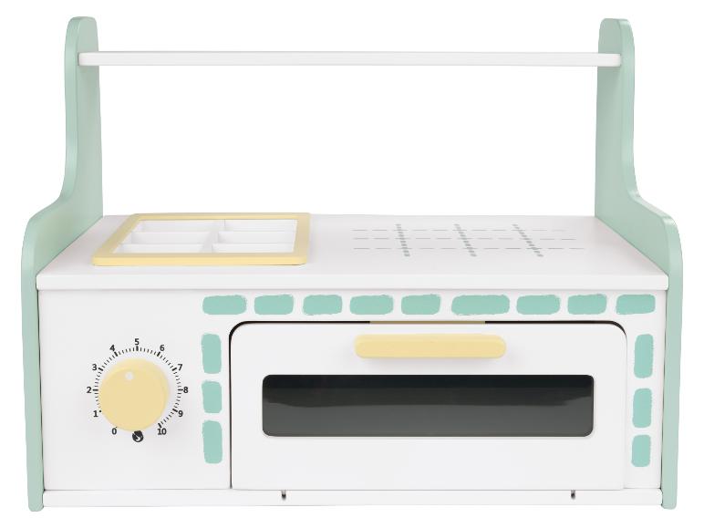 Houten ijswagen of pizza-oven