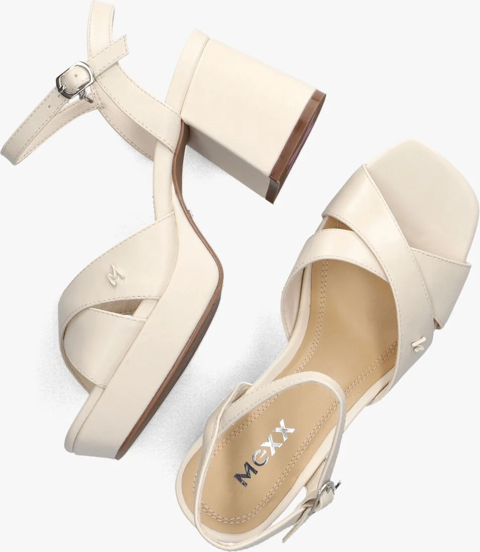 MEXX witte mexx sandalen nalina