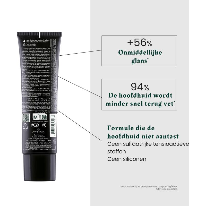 René Furterer Head Spa Gommage purifiant détox - Tube de 150 ml