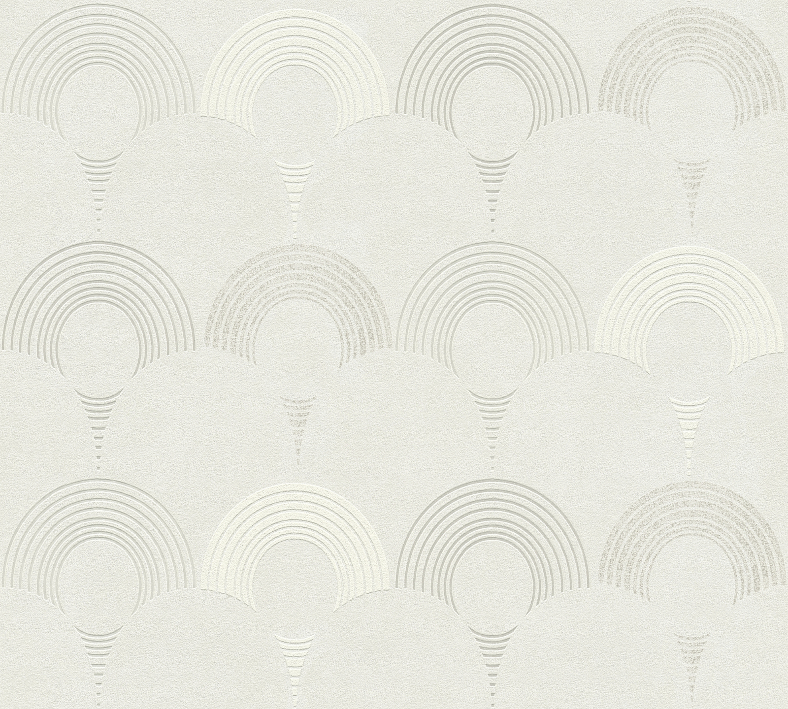 Vliestapete POP STYLE - grau-silber - 10 Meter