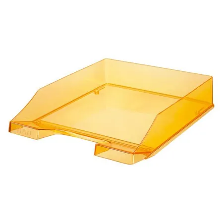 HAN Standardbriefkorb C4 , Polystyrol (PS), orange-transparent
