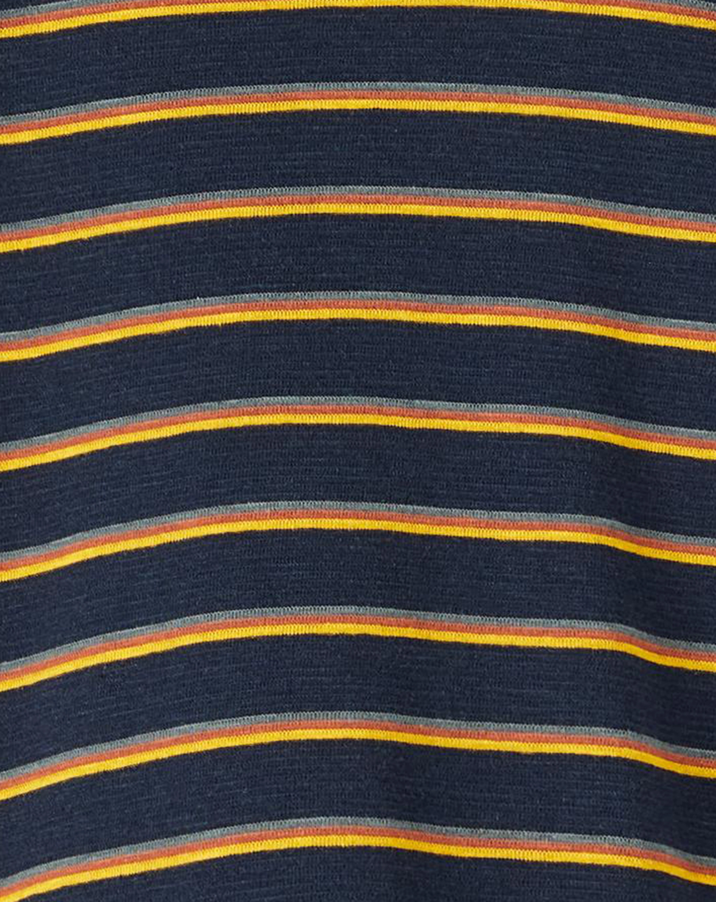 Jersey-Langarmshirt NMMOLANDER STRIPED in dark sapphire