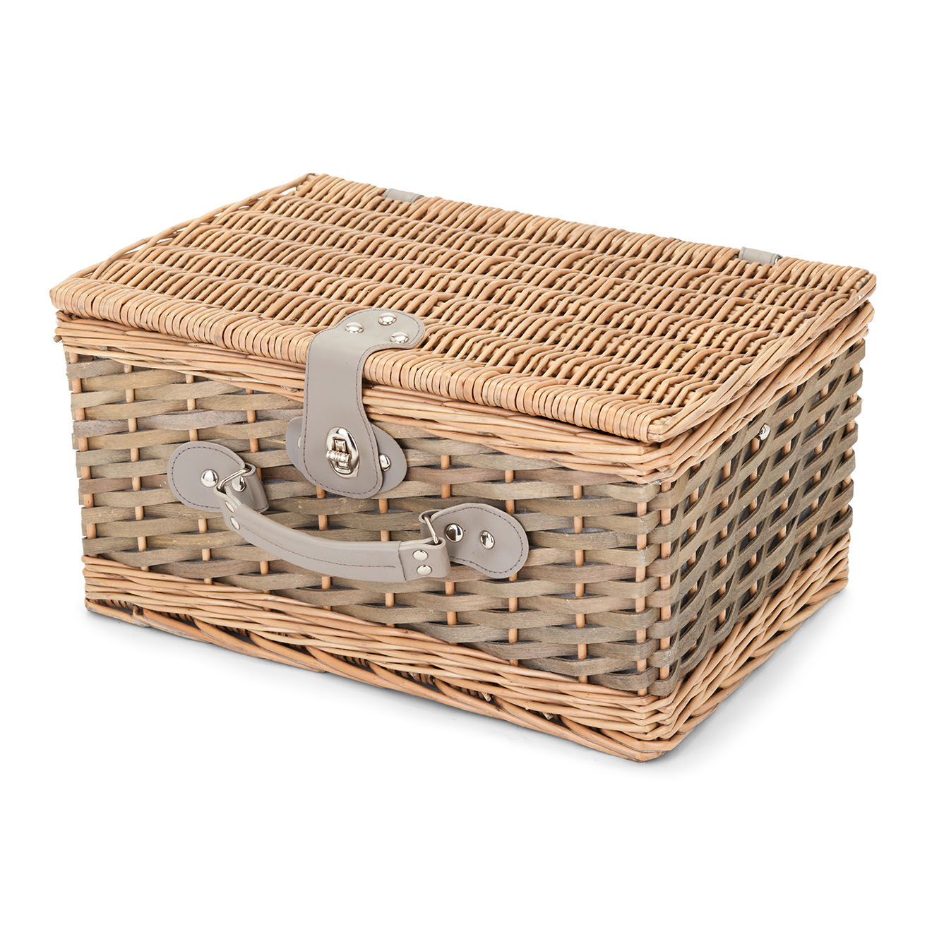 Livoo Panier pique-nique 4 personnes avec accessoires gris