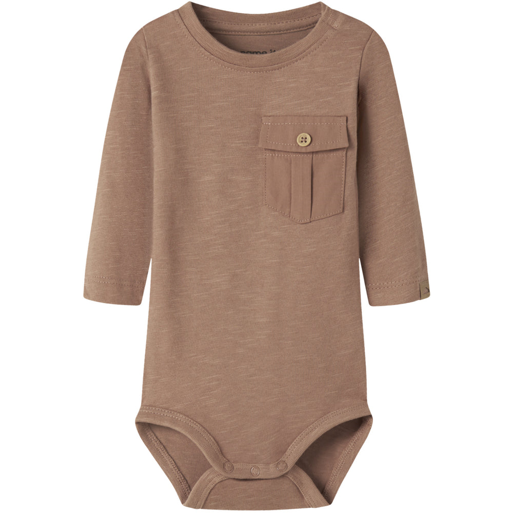 Køb Name It Mocha Mousse Nbmhowel Ls Body