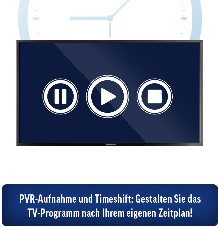 Alphatronics SLA-32 W 4K LED Smart televisie