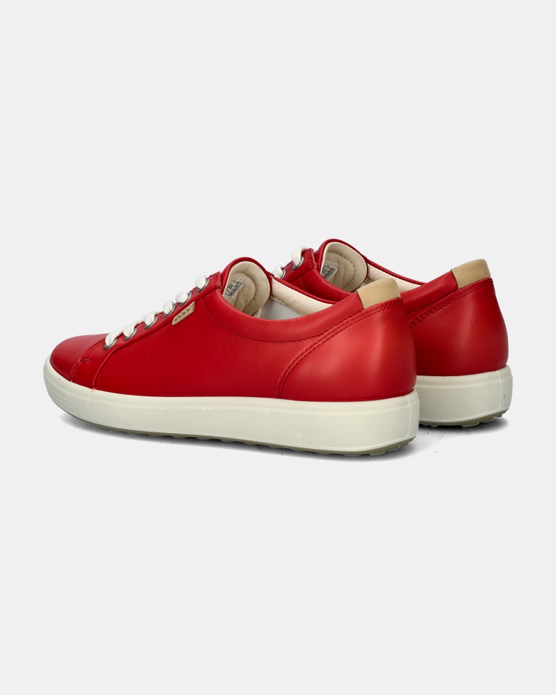Ecco Soft 7 W Lage sneakers  - rood