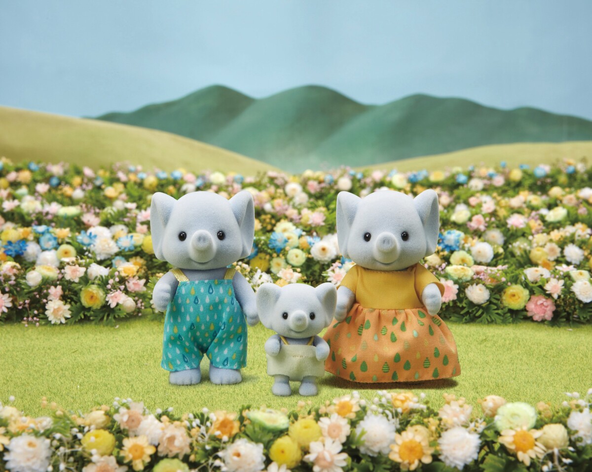 Sylvanian Families Figurer - Elefant Familie - 5376