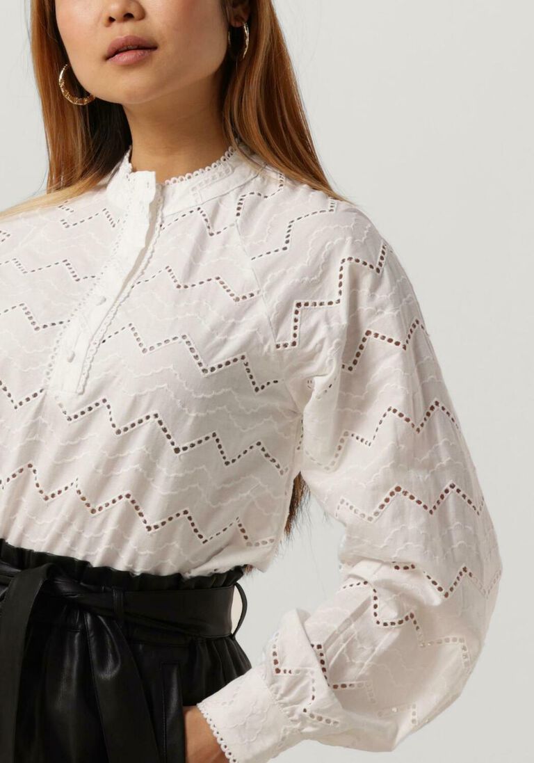 MINUS witte minus blouse meriam long sleeve blouse