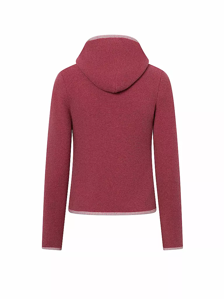 STAPF Trachtenstrickjacke MALWINE rot
