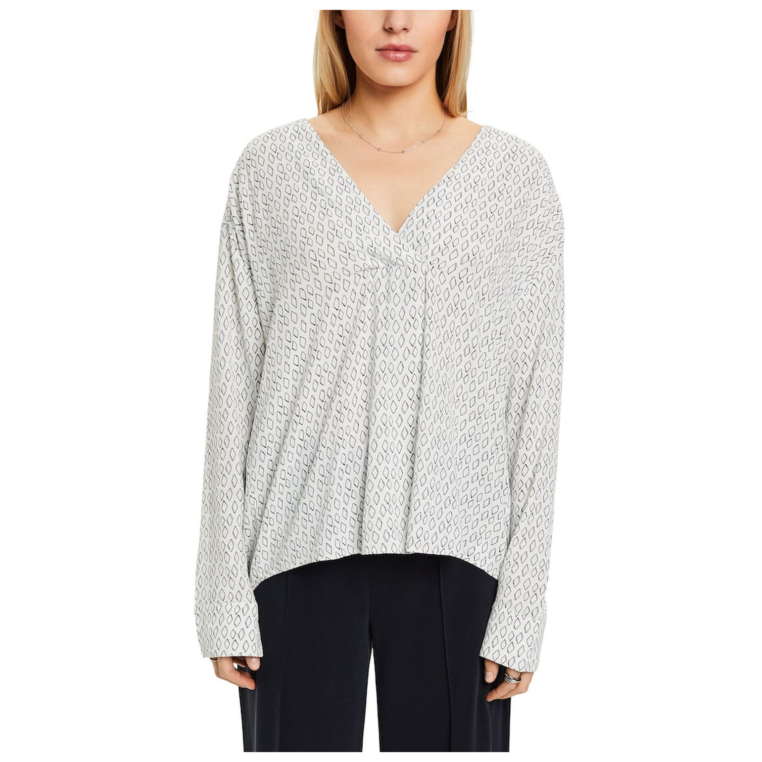 ESPRIT SKI/V Neck Blou