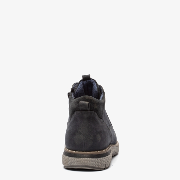 Hush Puppies leren heren veterschoenen blauw