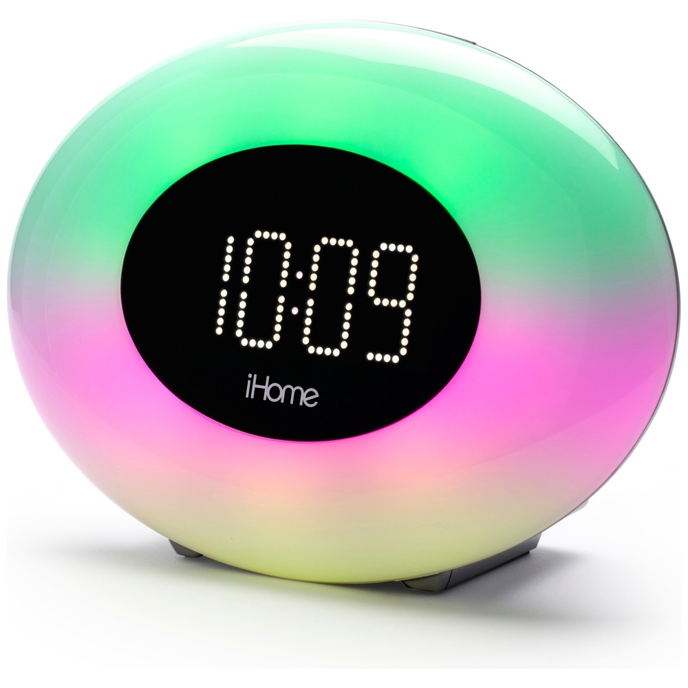 Farbwechselnder Wecker mit FM-Radio