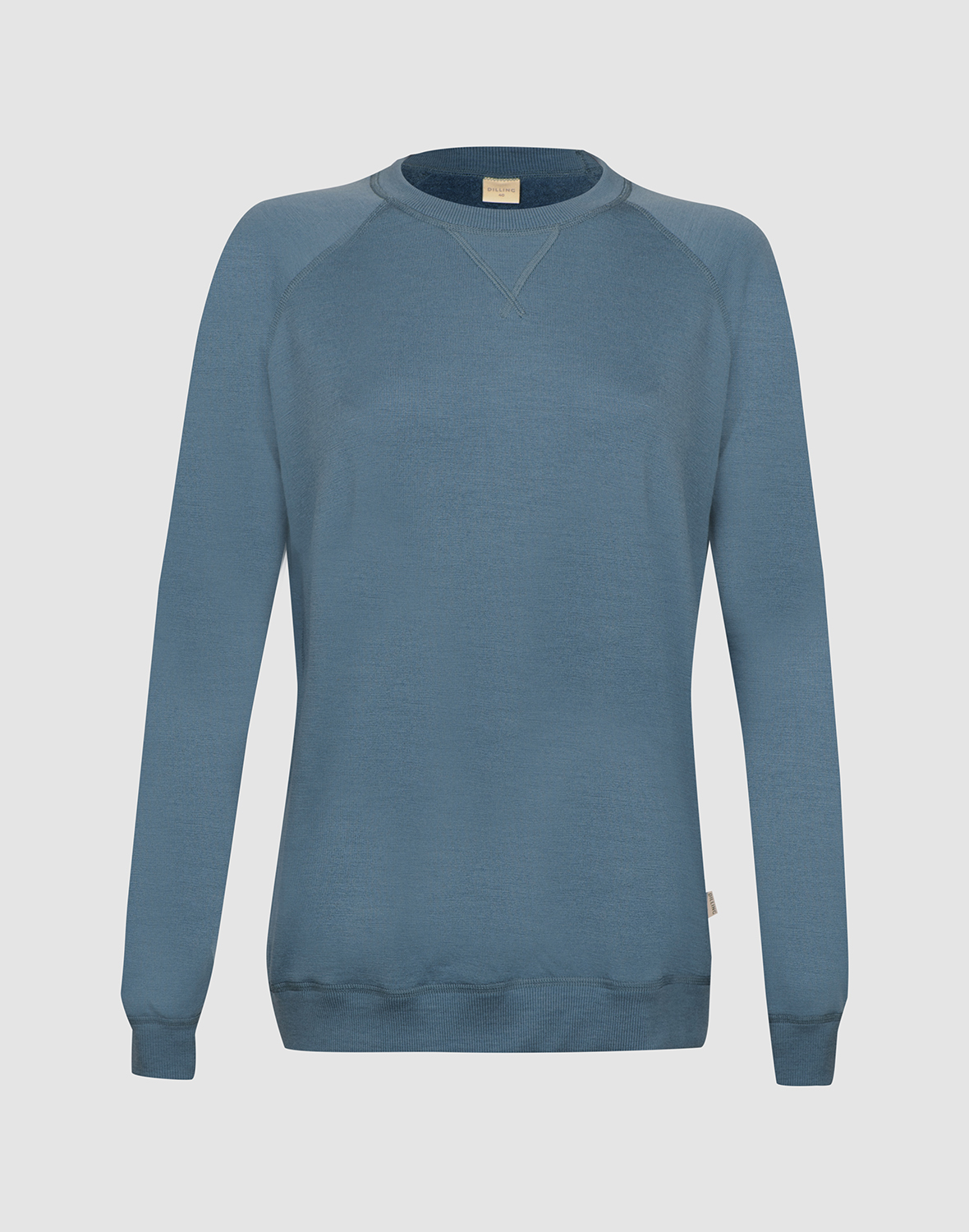 Sweater van merinowollen terry voor dames - Gratis Verz
