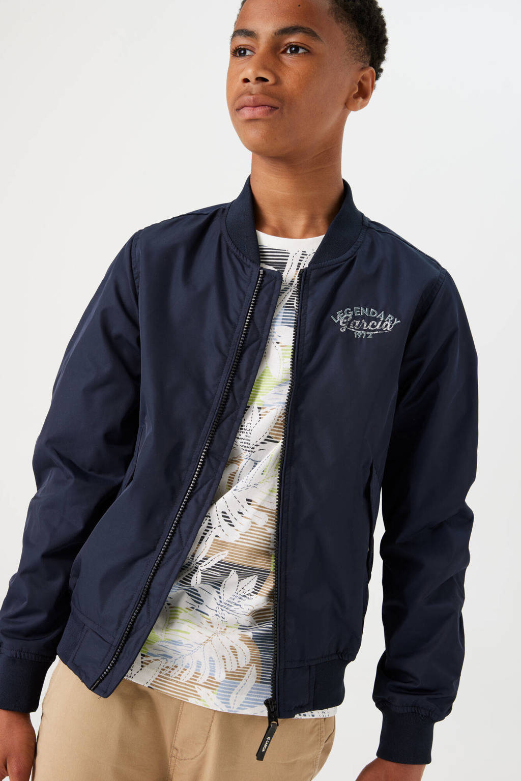 Garcia bomberjack zomer donkerblauw